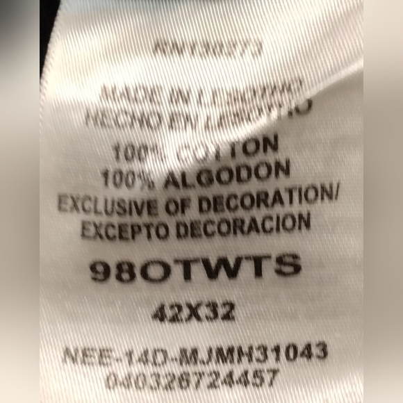 Wrangler Jeans Co. Men's 42 x 32 Relaxed Fit Bootcut Denim Blue Work Jeans Used - Picture 4 of 12